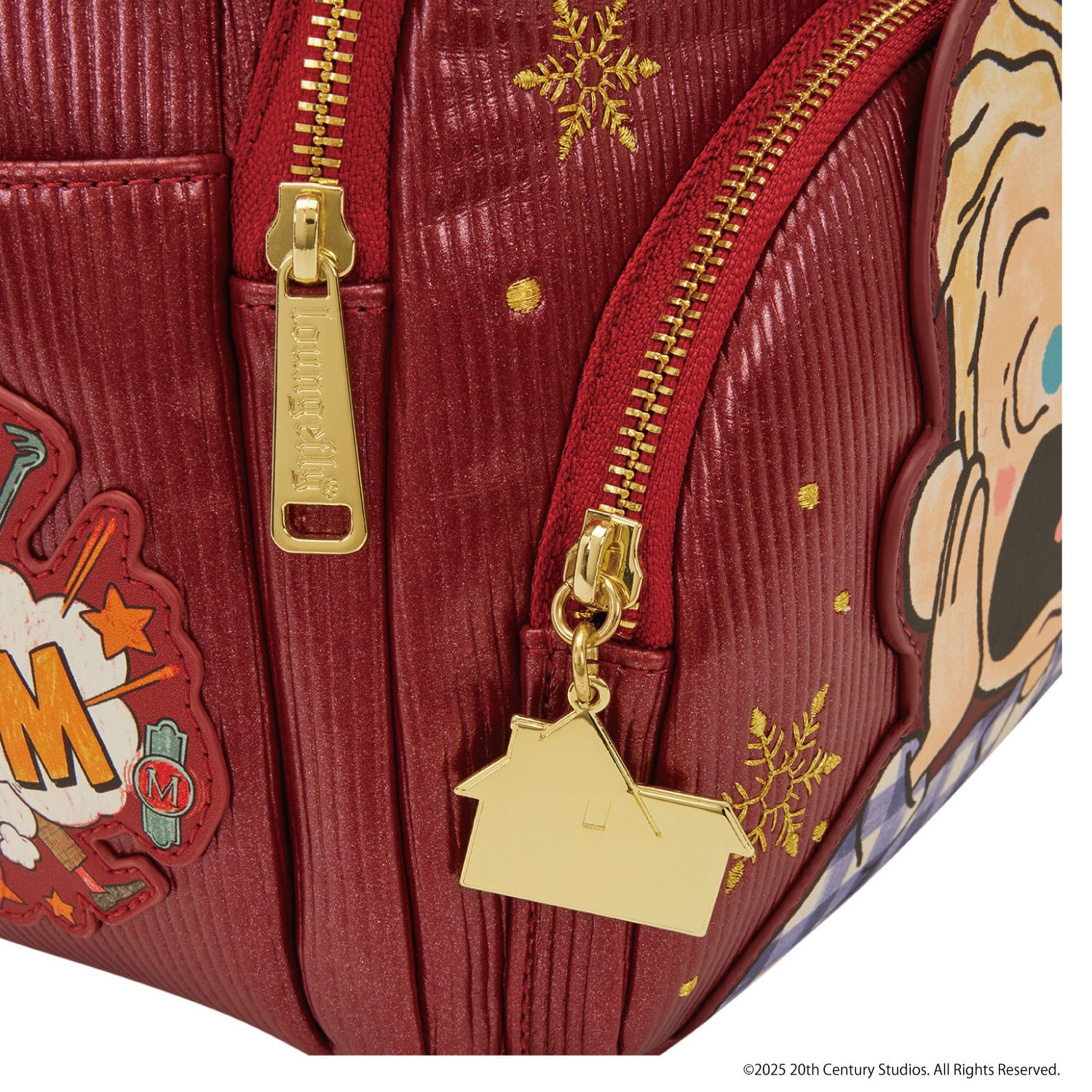 LF TWENTIETH CENTURY STUDIOS HOME ALONE TRIPPLE POCKET MID-SIZE BACKPACK_HMABK0001