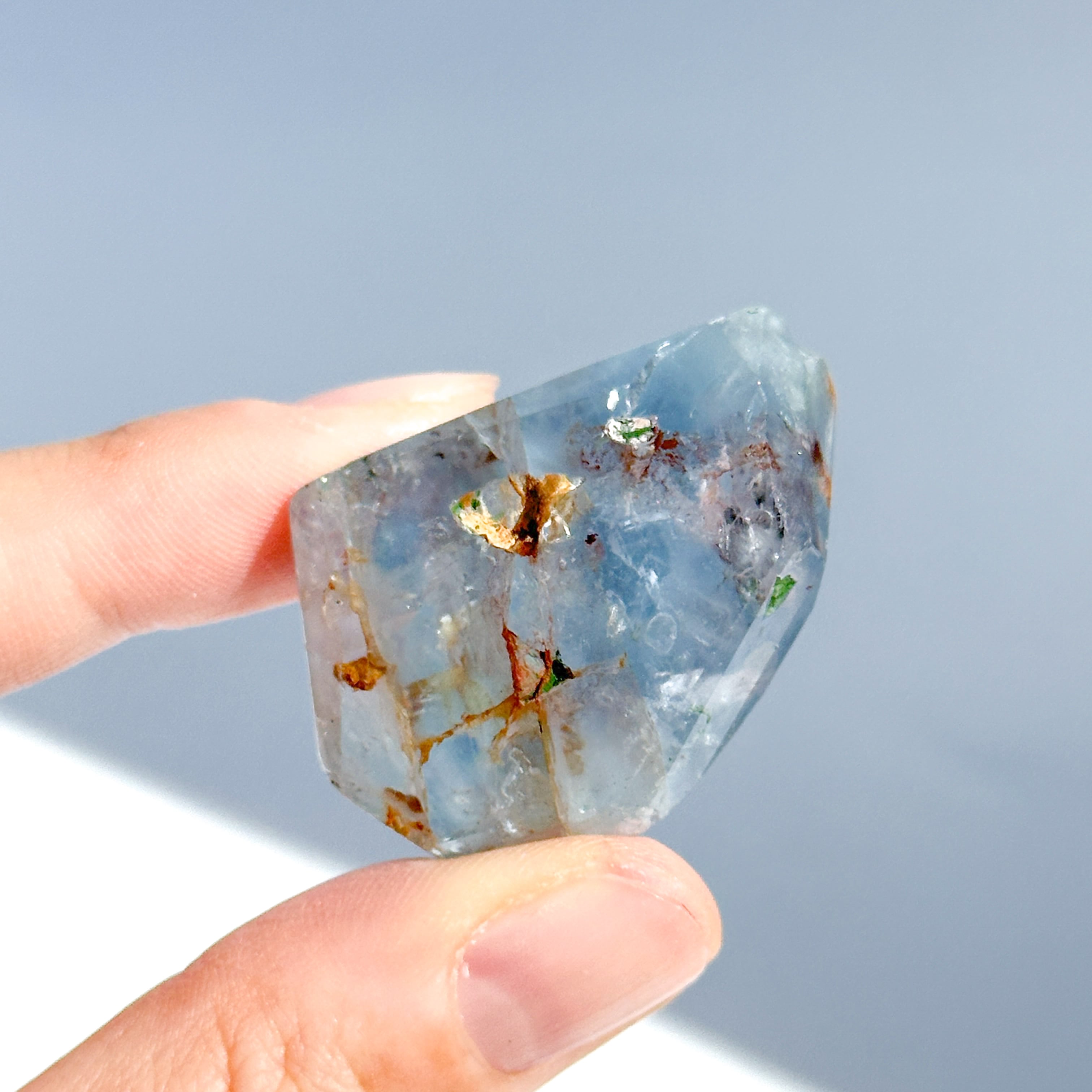 ブルーフローライト フリーフォーム 21◇ Fluorite ◇天然石・鉱物