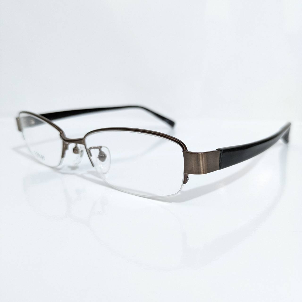【超弾性テンプル】 屈折率1.67遠近両用セット ナイロール ブラウン