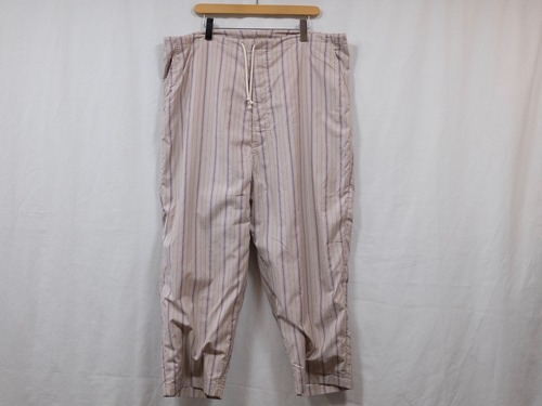 在庫有りMarvine Pontiak shirt makers”Pajama Pants 2 Beige Pink ST”