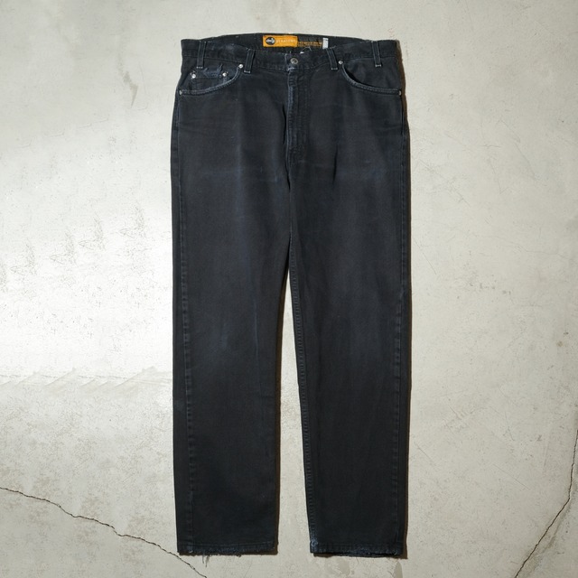 98's Levi's silver tab STRAIGHT black denim pants made in USA[36x30.5]