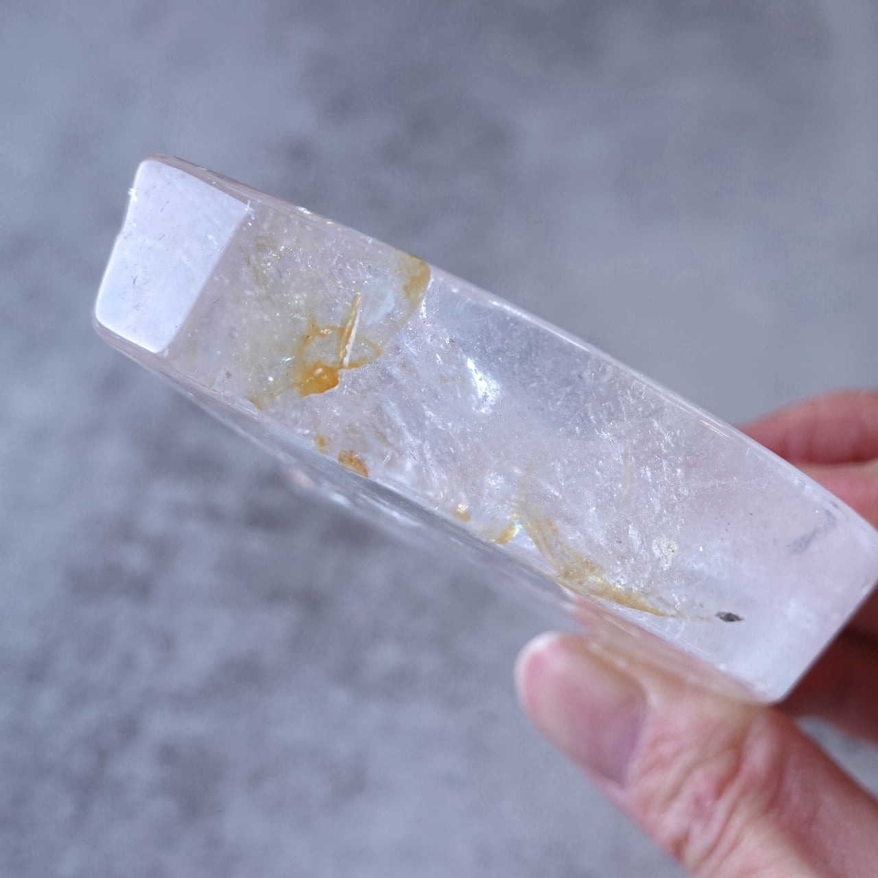 クリアクォーツ 水晶 / お皿【ムーン】 | ariife.公式オンライン