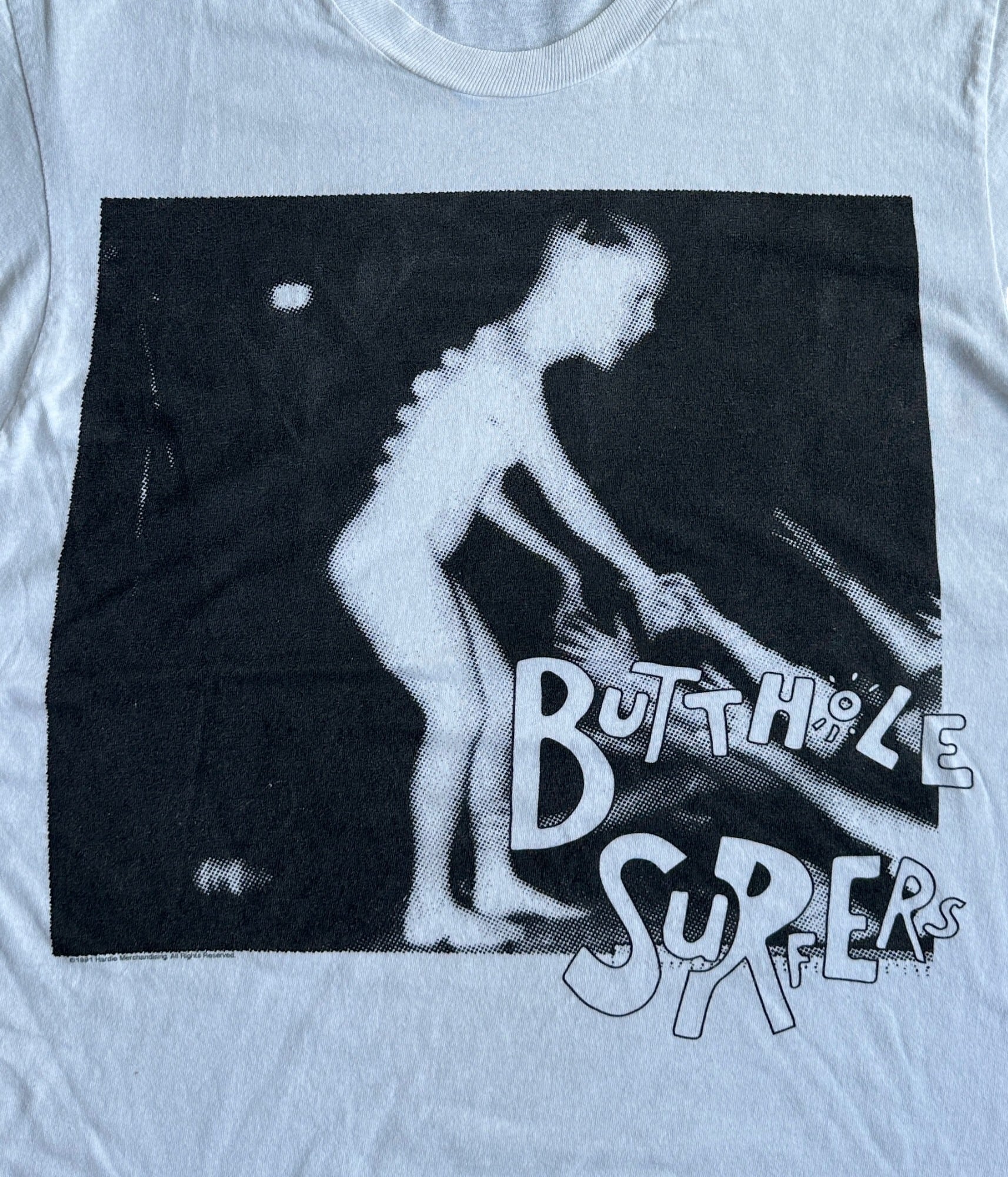 Vintage 80-90s Rock band T-shirt -BUTTHOLE SURFERS Vintage 80-90s Rock band T-shirt -BUTTHOLE SURFERS
