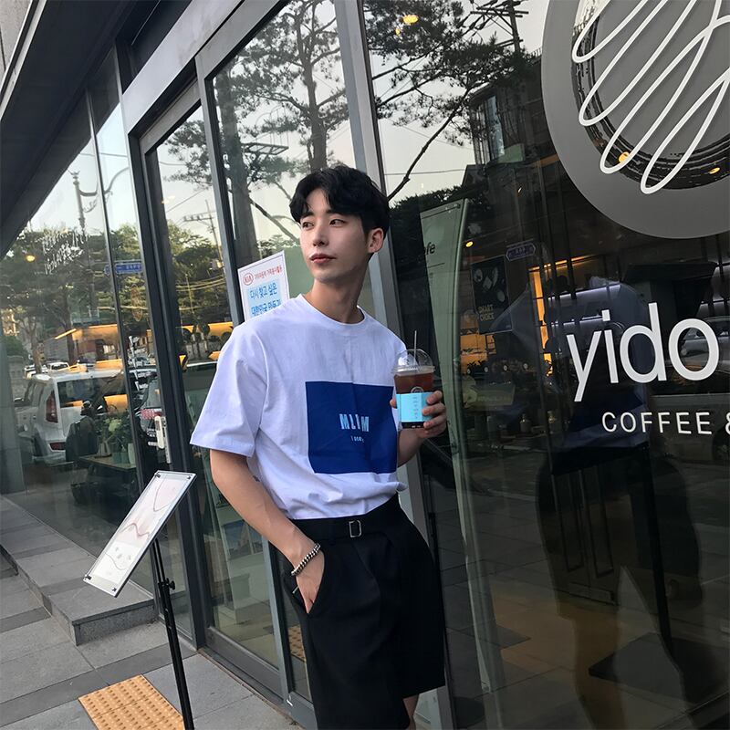 全1色 Tシャツ カットソー プリント カジュアル おしゃれ