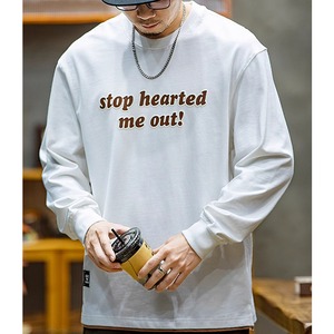 layered style long sleeve t-shirt A0884