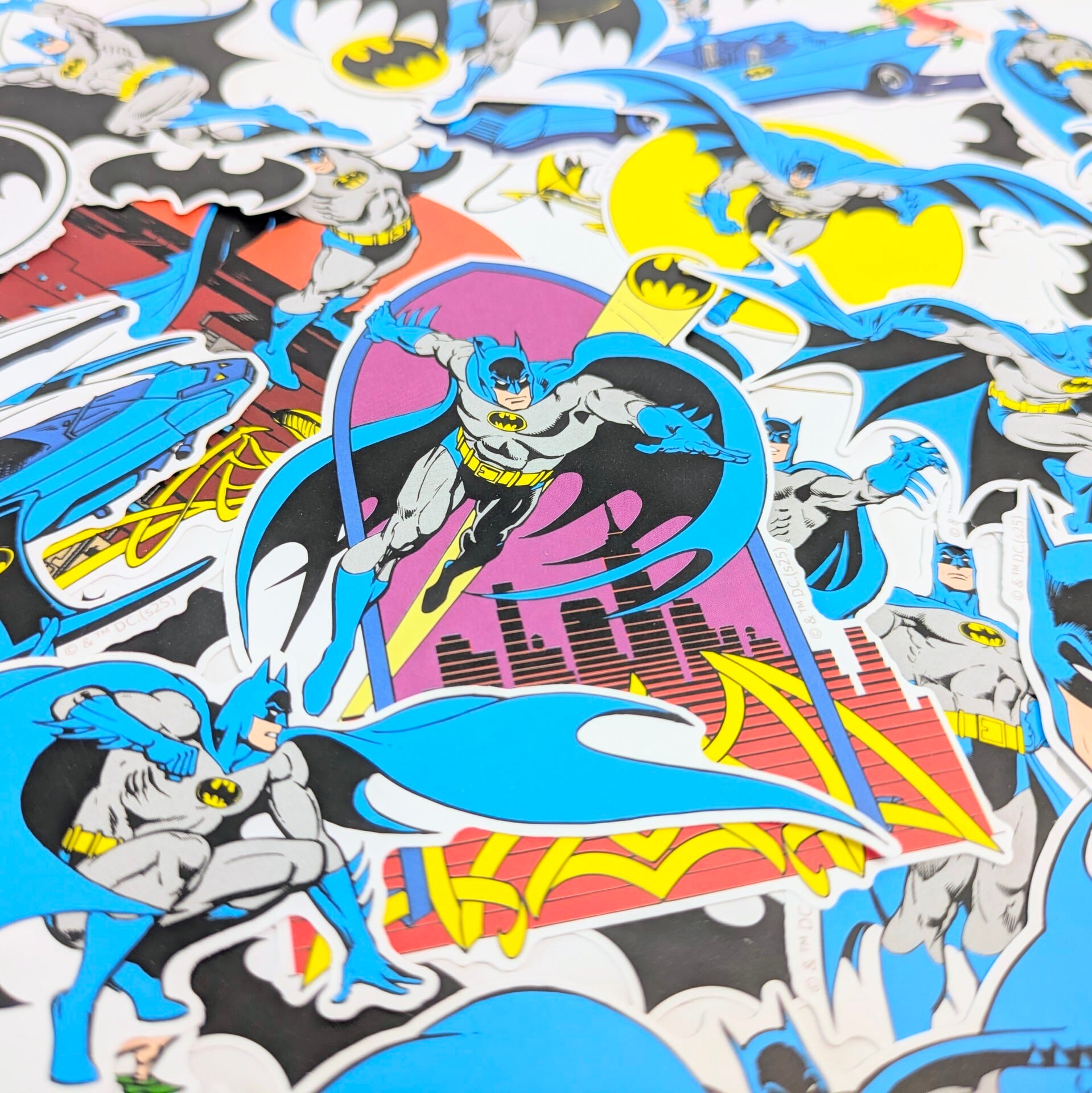 送料無料!【 BATMAN / バットマン 】STICKER(ステッカー)47枚SET 〚アメリカン雑貨 アメトイ〛