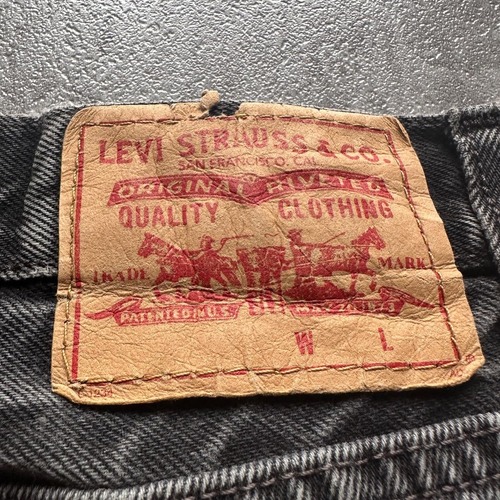 よ*き様 【W29 L32】 メキシコ製 usa levi's ブラック 550 詳細写真3