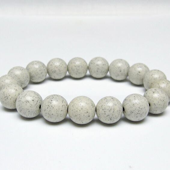 北投石 ブレスレット 12mm 一点物 メール便可 111-50144