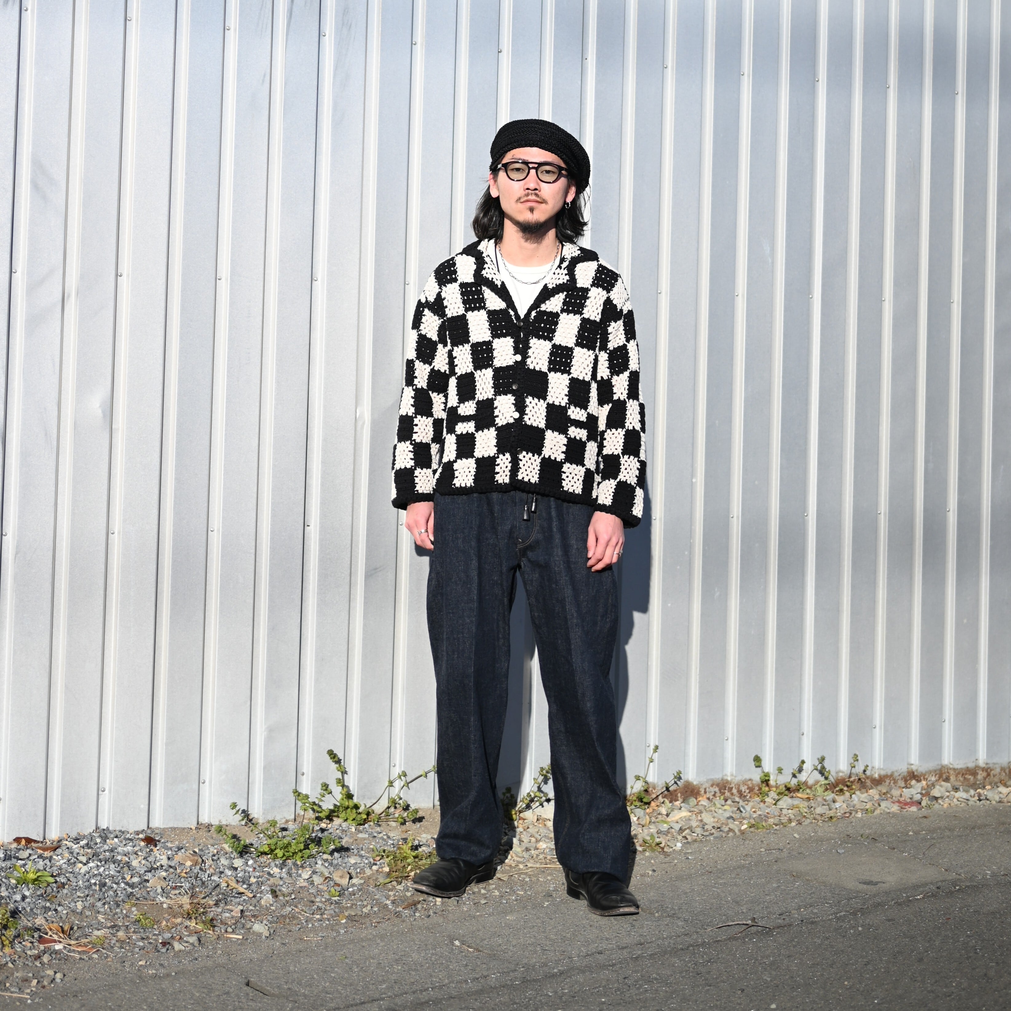OLD JOE / HAND CROCHET HAVANA SHIRTS (Long-sleeve) | GANKO