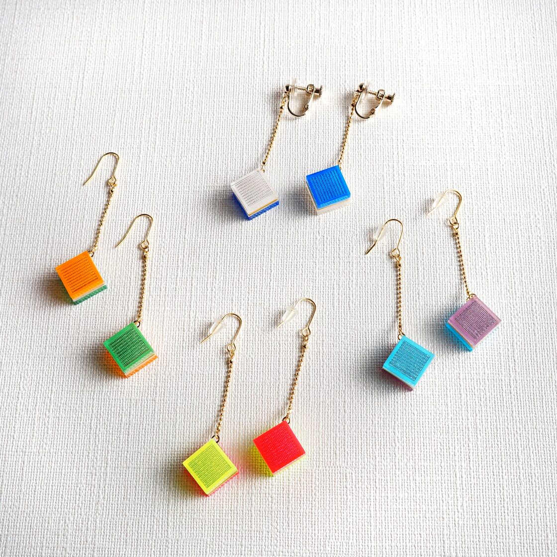 staRef Cube ロング ピアス/イヤリング | PAY ID