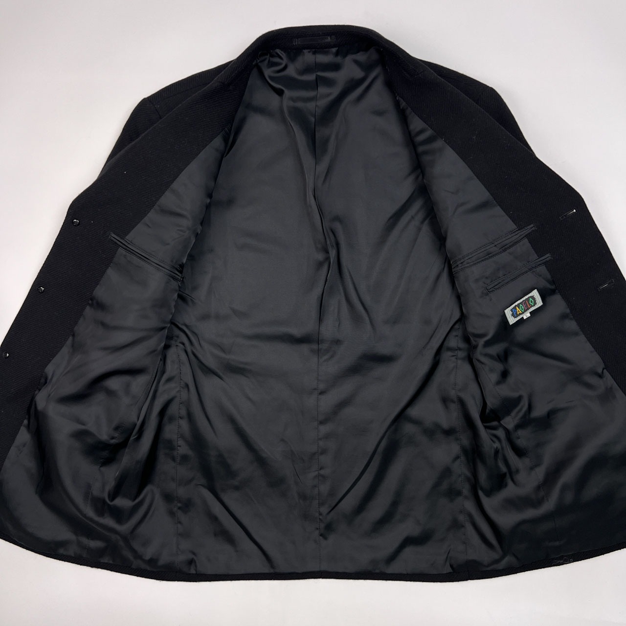 PAGELO パジェロ 3B ウール テーラードジャケット サイズ L /メンズ/ブラック/アンジェロ