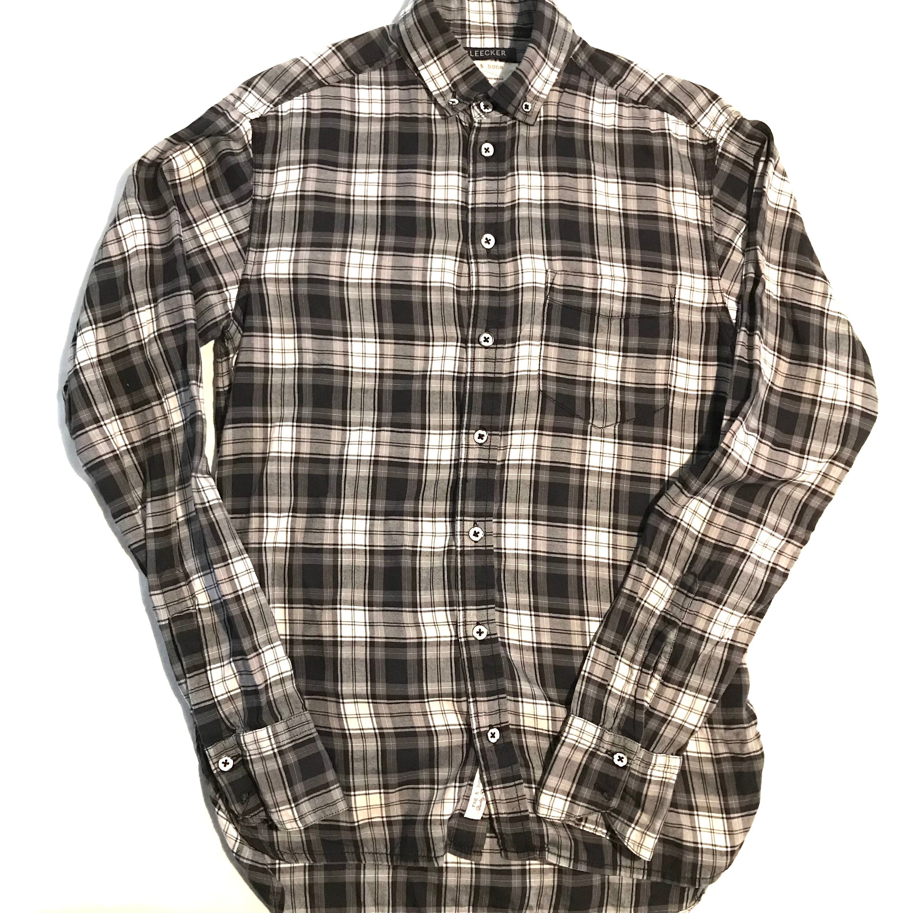 rag&bone ラグ アンド ボーン チェック柄シャツ Sサイズ | 古着屋 RAF 