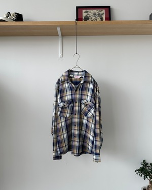 -Best- Vintage 70-80s Flannel Check Shirt