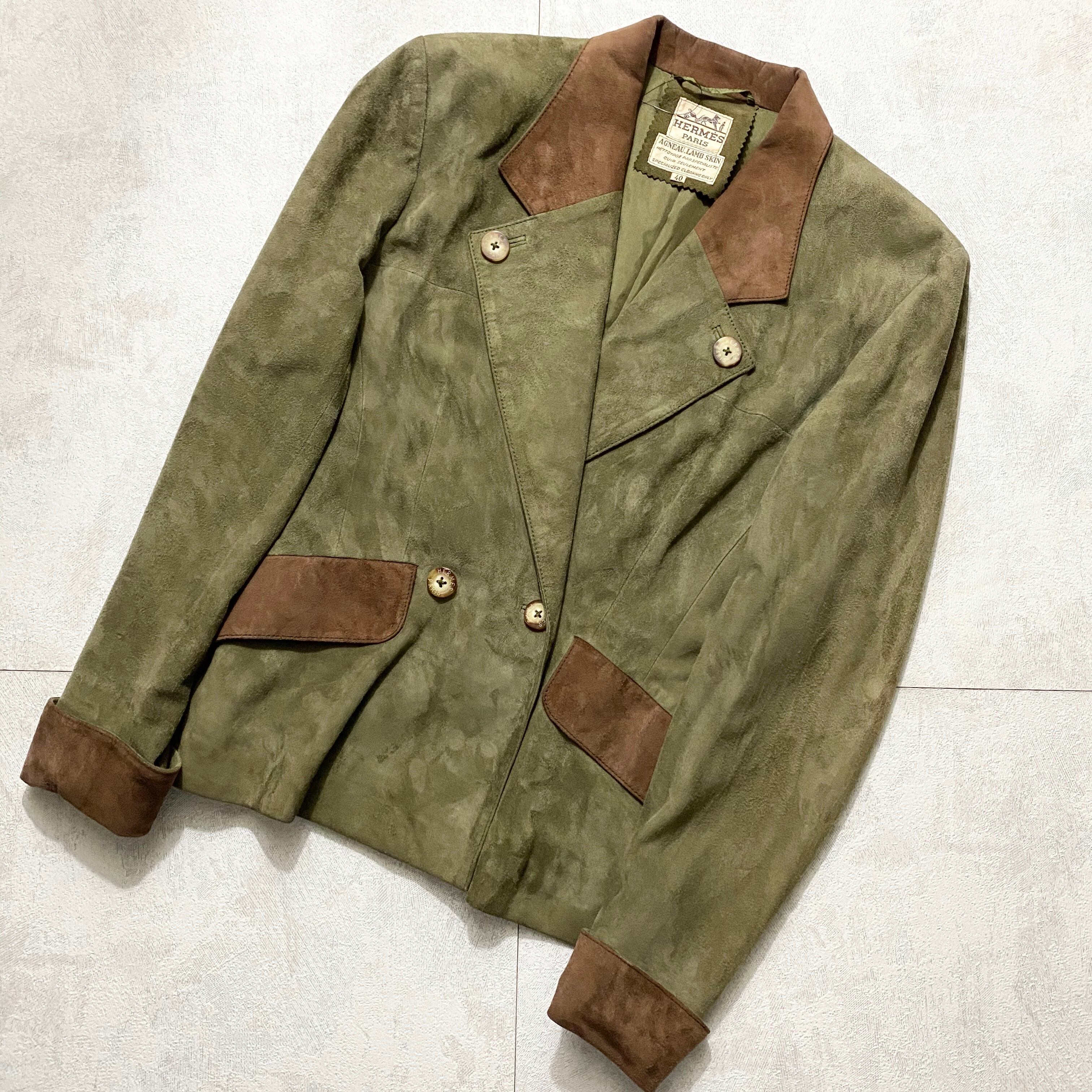 OLD HERMES leather blouson Hermes Jackets & Coats for Men - Poshmark