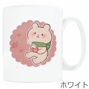 マフラーくまちゃんマグカップ