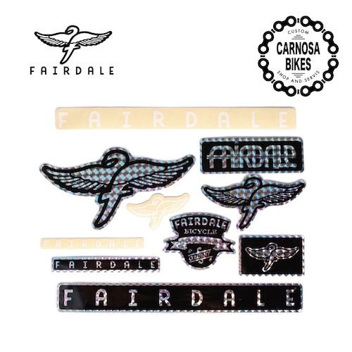 【FAIRDALE】PRISM STICKER PACK [プリズム ステッカーパック]