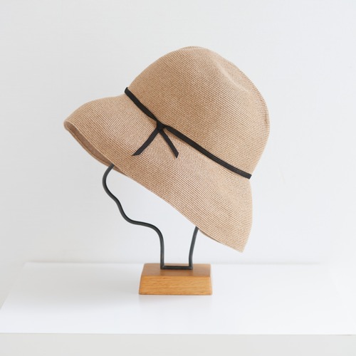 mature ha.(マチュアーハ)/MPB1-01W WR paper braid light hat wide