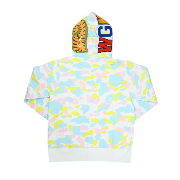 【新品Sデッドストック】 APE 白マルチカモ パーカー シャークパーカー Size【L】 A BATHING APE ア ベイシング エイプ 26SS NEW MULTI CAMO