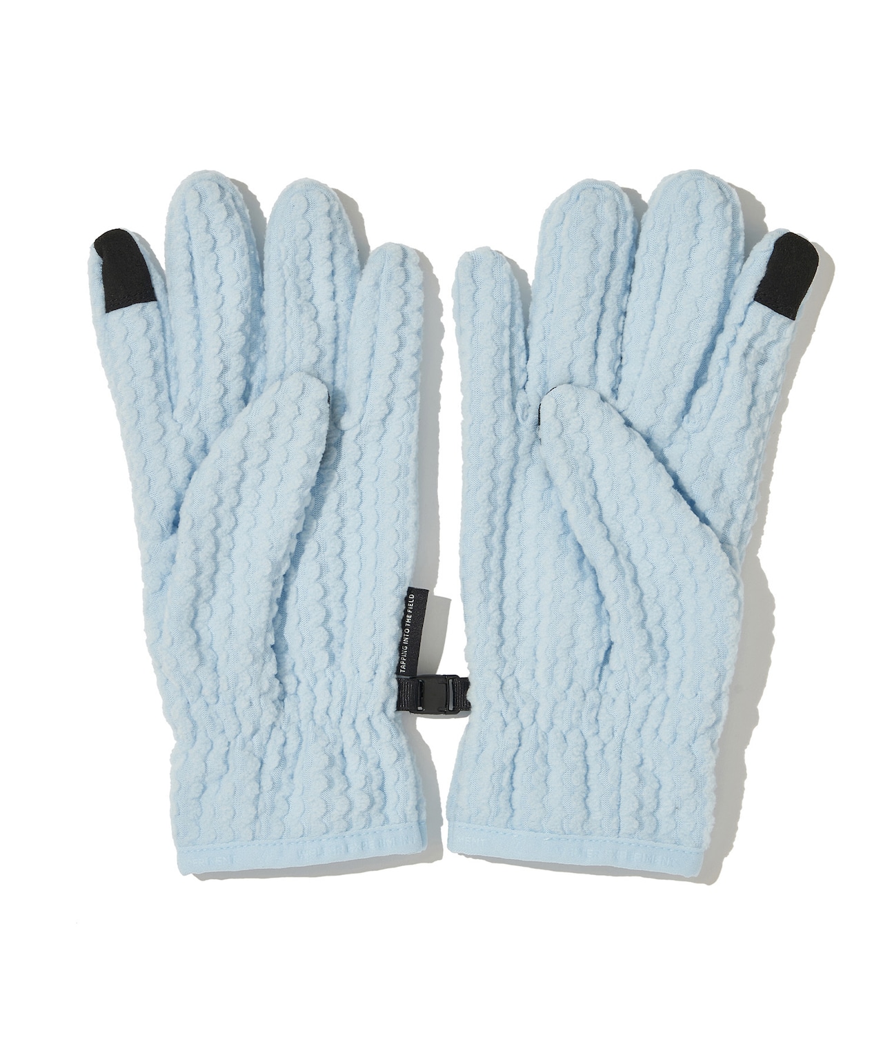 CALORA FLEECE GLOVES_SKY BLUE