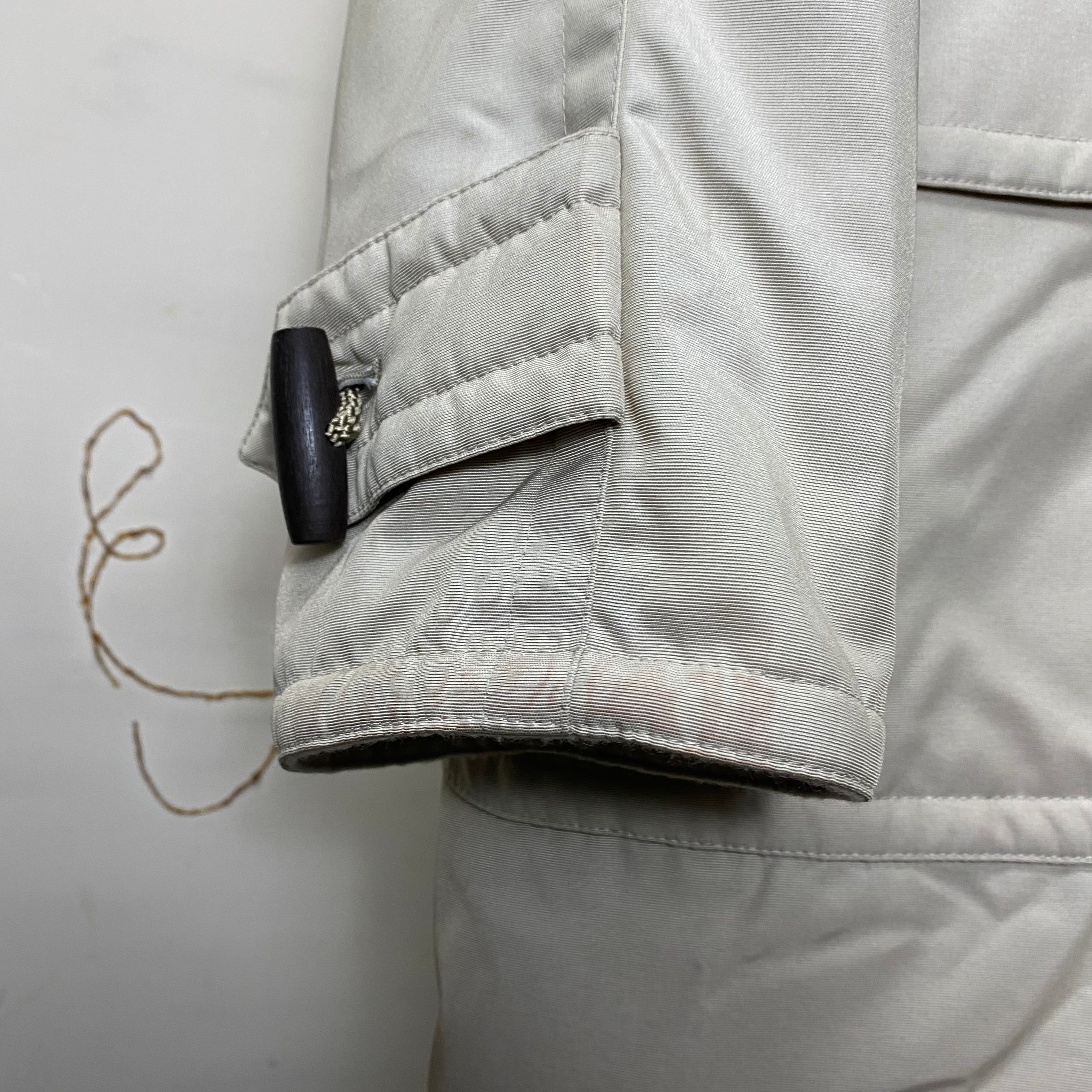 vintage HERMES nylon duffle coat | NOIR ONLINE