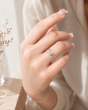 Axis Ring｜Silver Plated