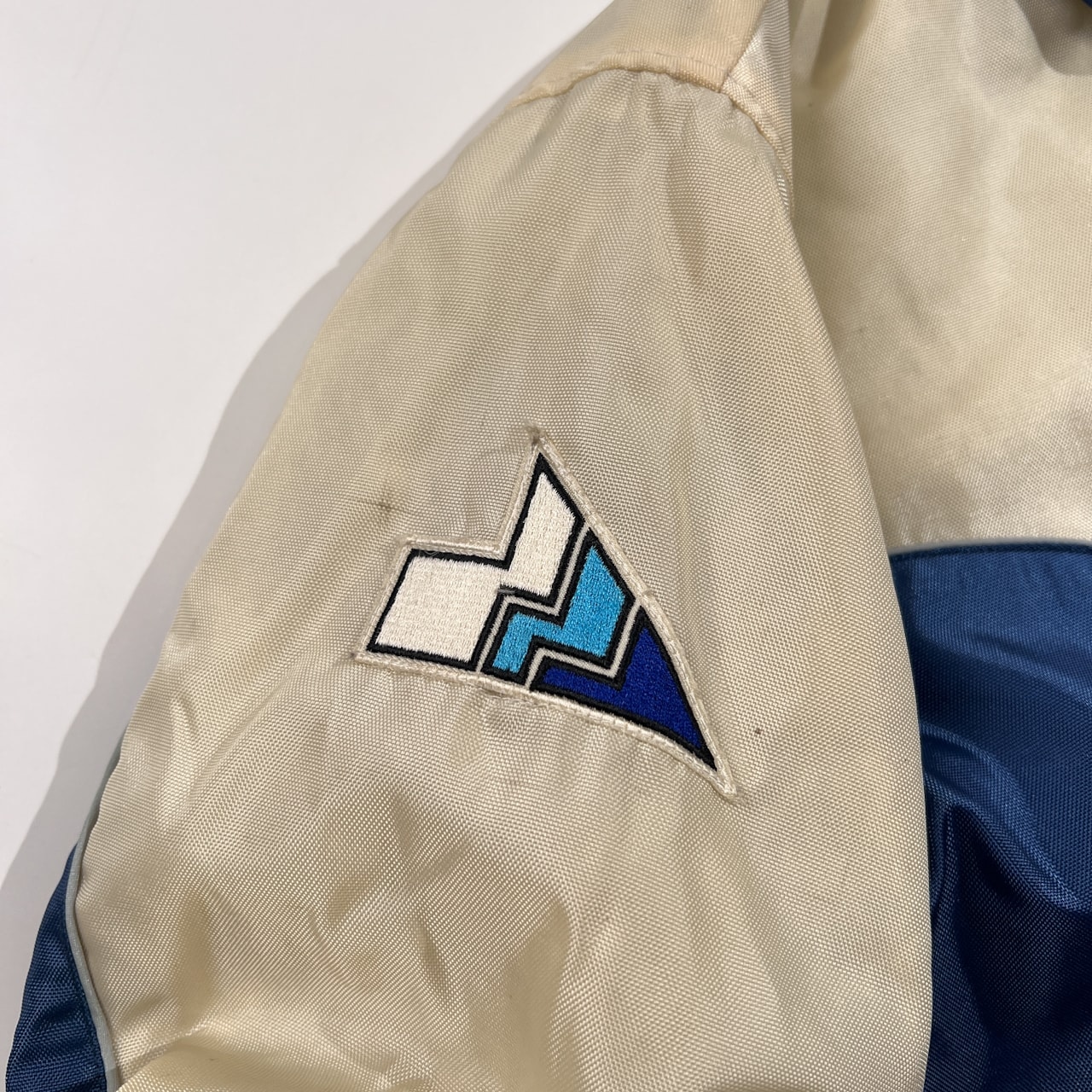 希少 レア KUSHITANI クシタニ ワッペン付き 中綿 ナイロンジャケット サイズ L /メンズ/バイク/バイカー