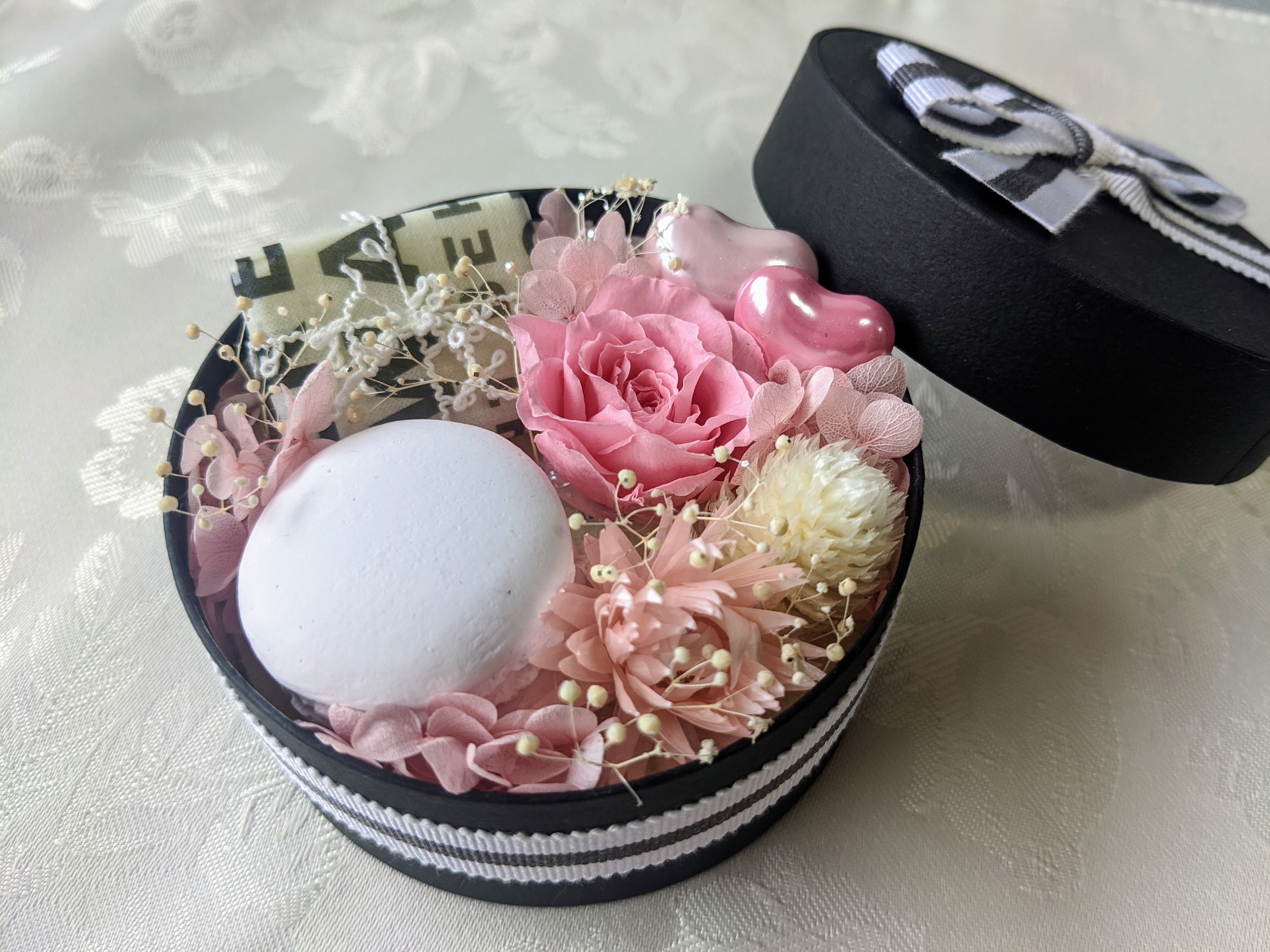 マカロンフラワーアロマストーン６個セット マカロンフラワーアロマストーン6個セット