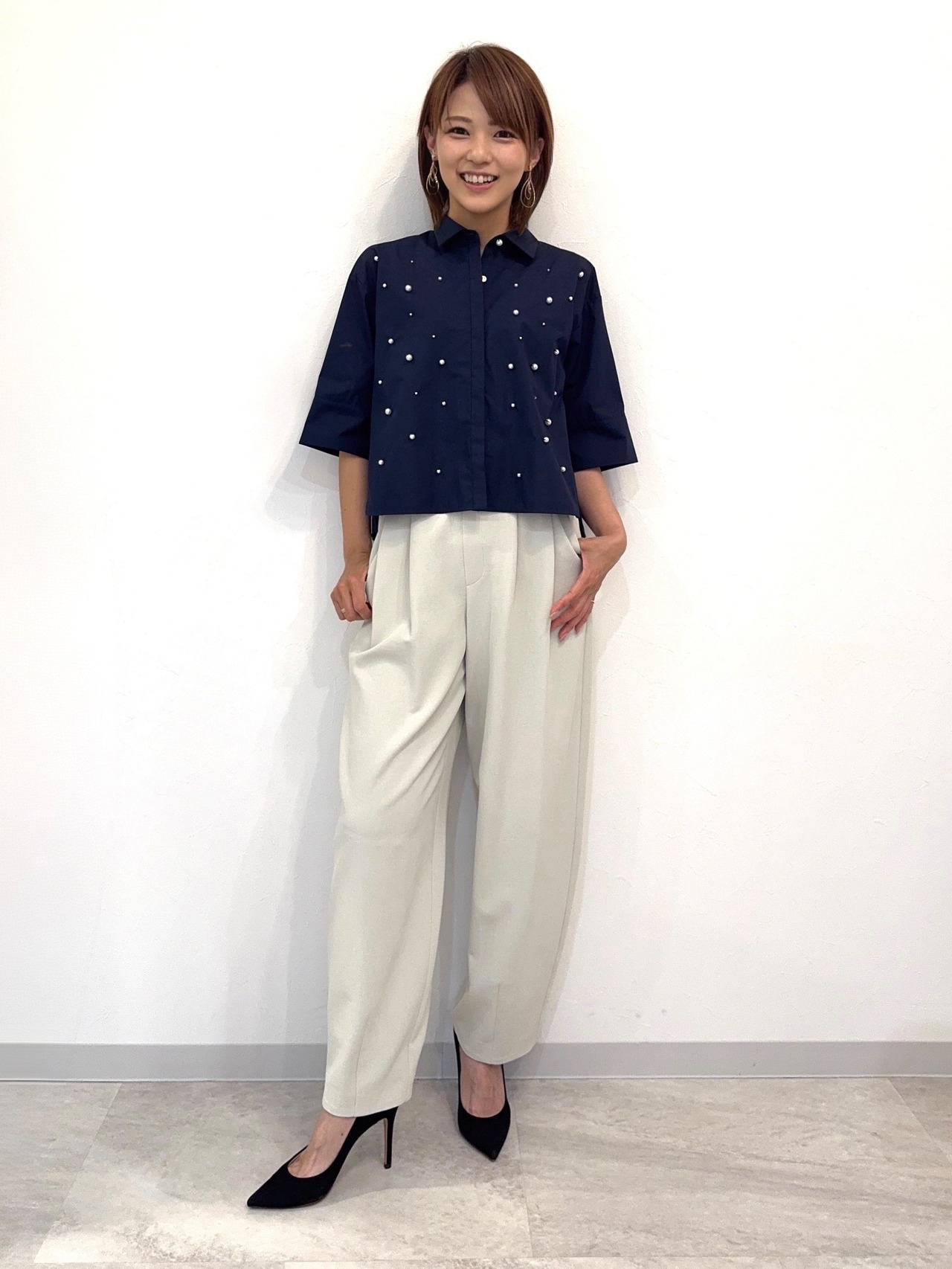 バレルシルエットパンツ