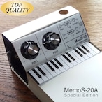 【メモ帳】MemoS-20A(アルミ仕様）シンセサイザー型・ペンスタンドメモ・SKP付き