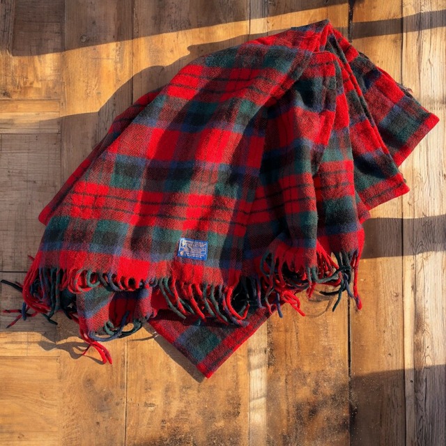 【blanket】vintage 70sPendleton blanket 約133㎝×約200㎝