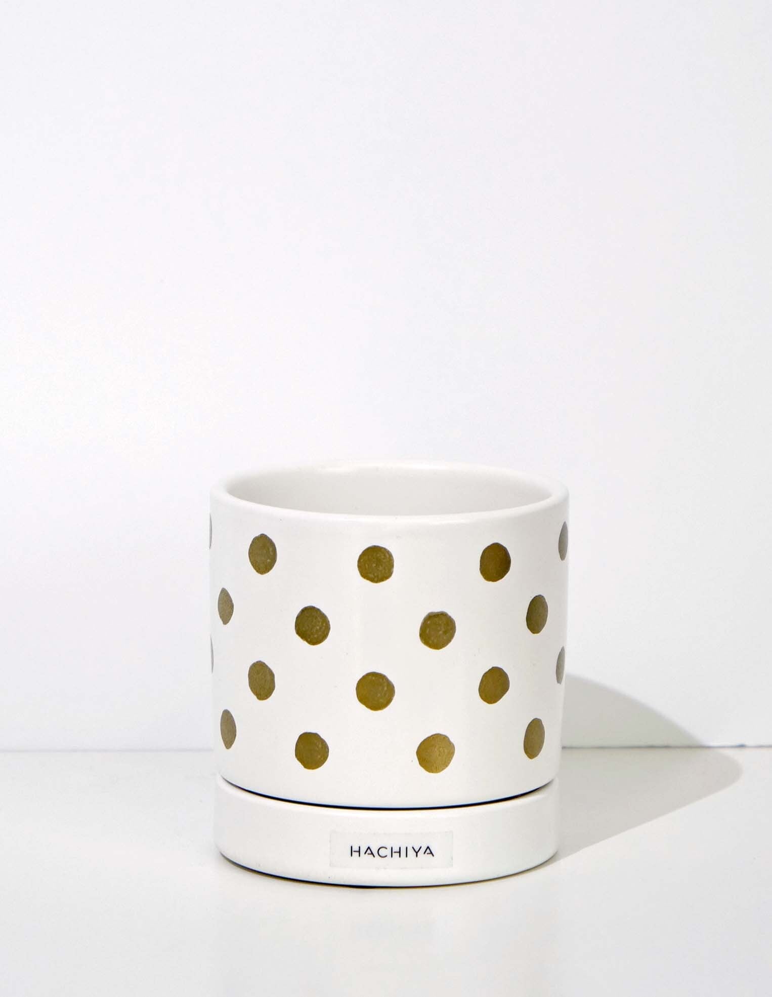 陶器鉢＞Dot gold Sサイズ | HACHIYA -Green's closet-