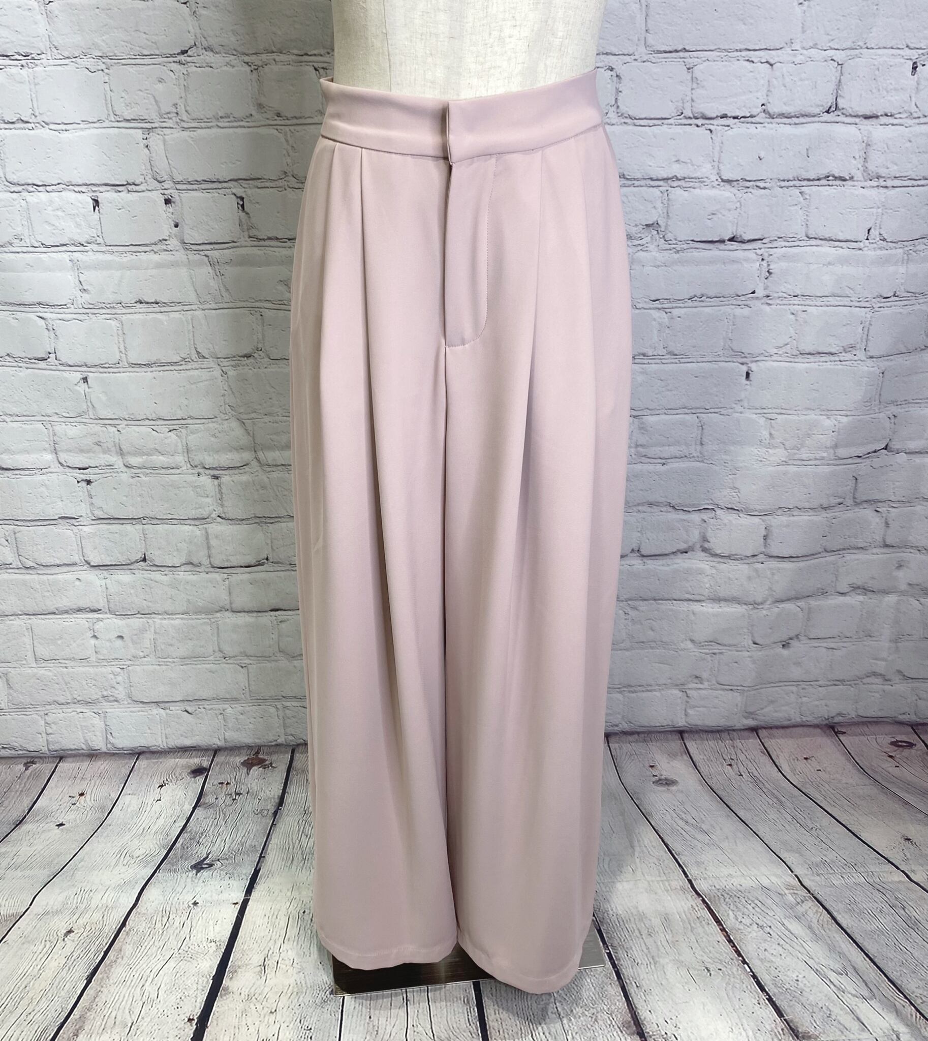 ayane アヤン 合繊タックコクーンワイドパンツ 814338 | Select Shop 