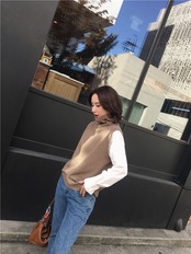 ハイネックベスト_134911