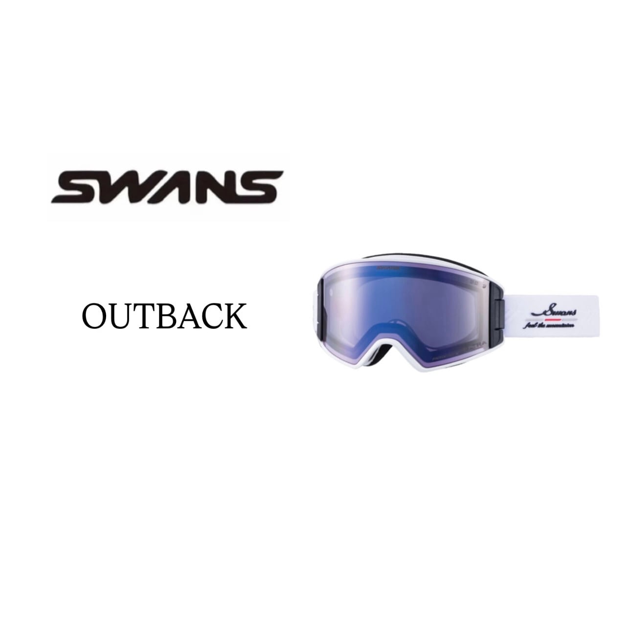 限定価格【スワンズ】 OC-MDH-CU-LP CRW ゴーグル 25-26 25-26 OUTBACK COMPACT ULTRA調光ミラーモデル [完売 OC-MDH-CU-LP