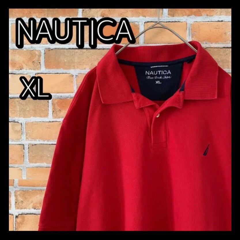 NAUTICA】 ノーティカ ポロシャツ ビッグサイズ ビッグシルエット 古着屋手ぶらがbest NAUTICA ノーティカ ポロシャツ shirt