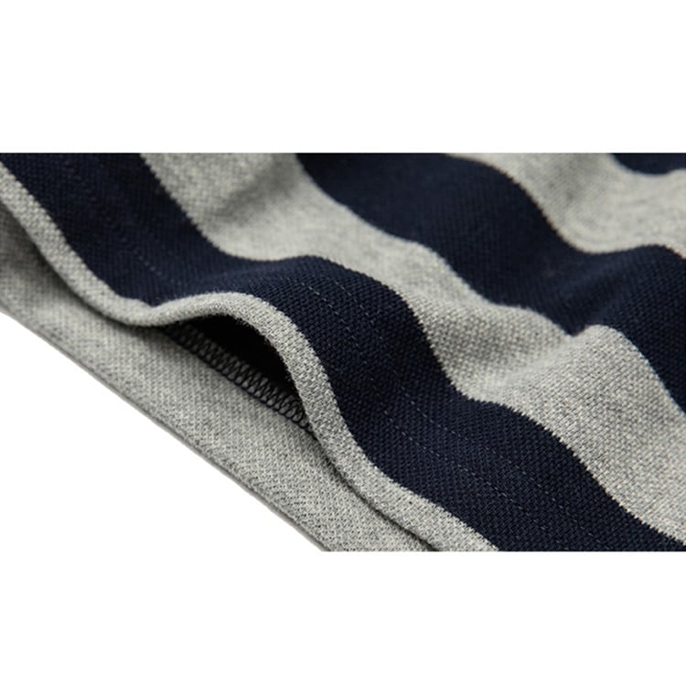 ★RETRO STRIPED POLO SHIRT　　　A0477