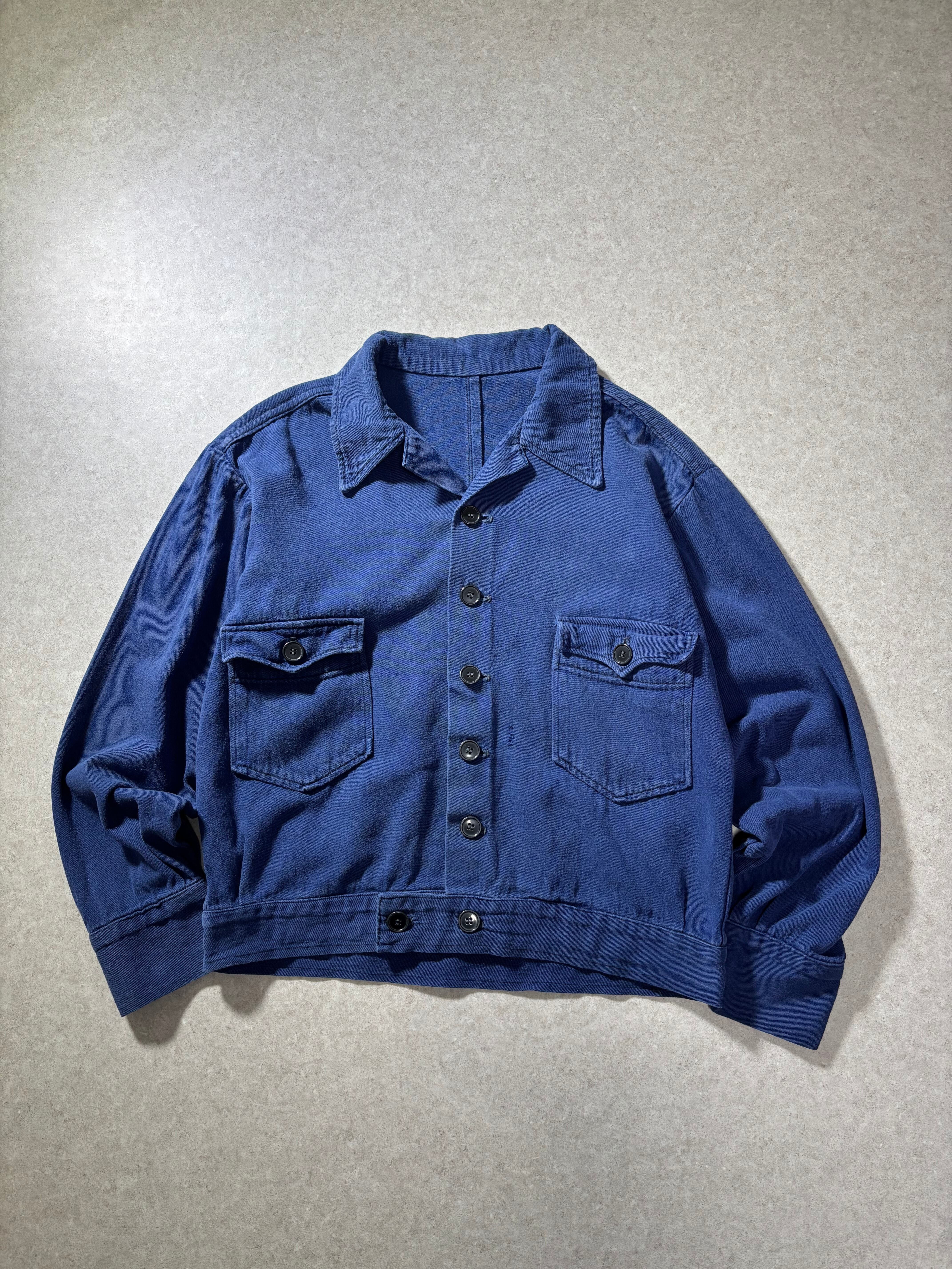 90s GEOFFREY BEENE cotton-rayon border polo | 古着屋2000