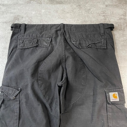 Carhartt WIP リップストップ カーゴパンツ ブラック 詳細写真10