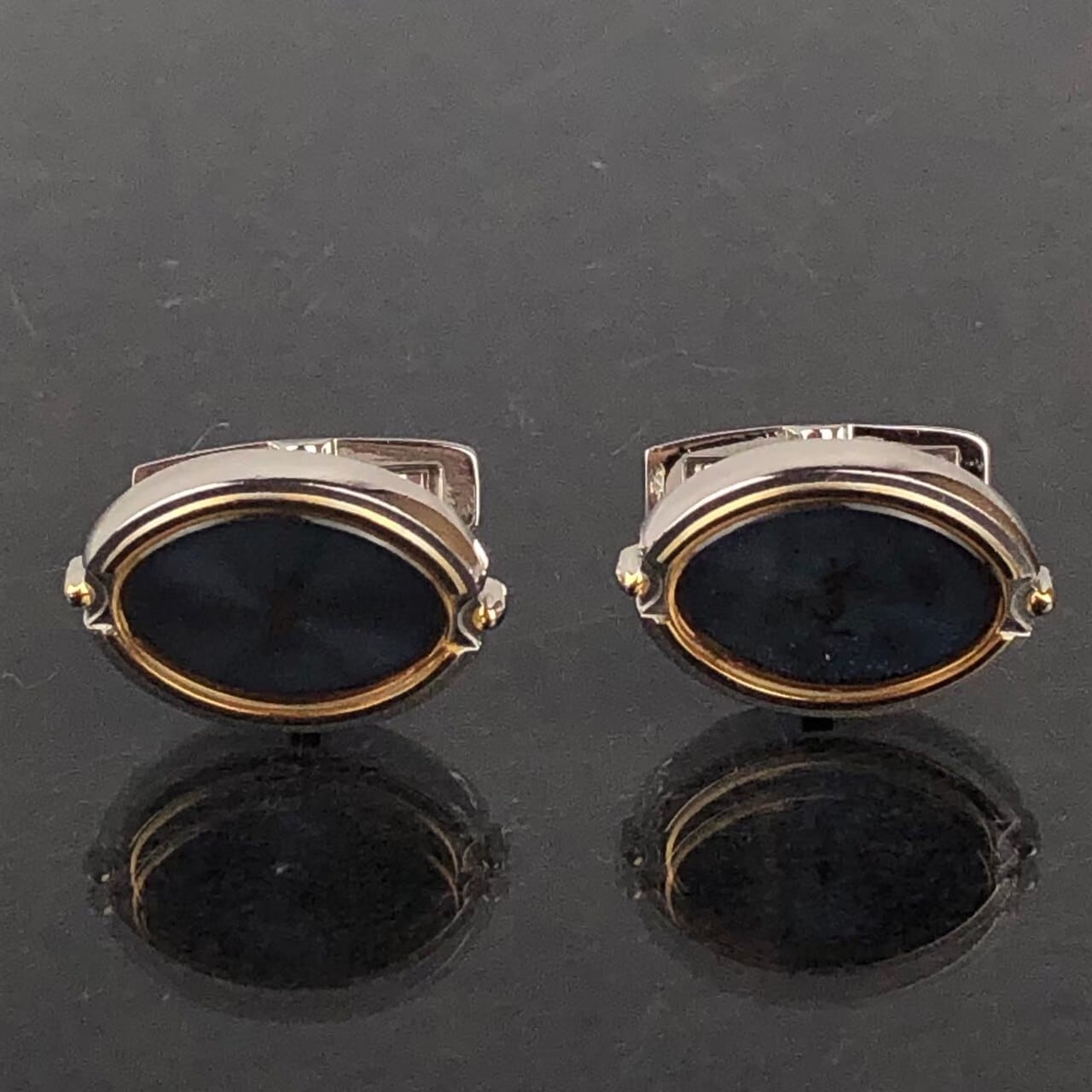 中古】イヴサンローラン YSL ネクタイピン カフス セット 未使用品