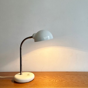 Dutch Vintage Metal Desk Lamp / WHT 1980's オランダ