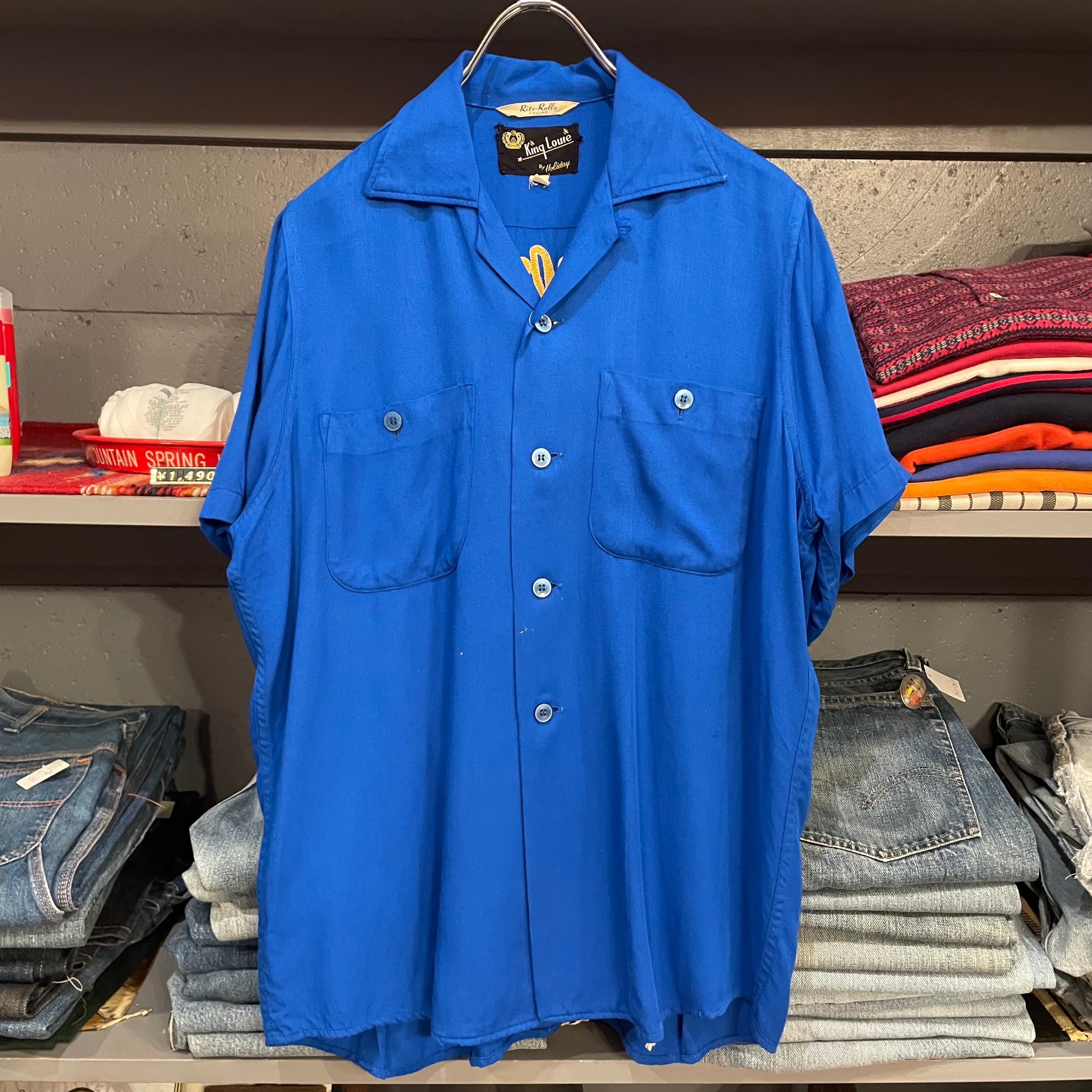 50s King Louie S/S Rayon Bowling Shirt | VOSTOK