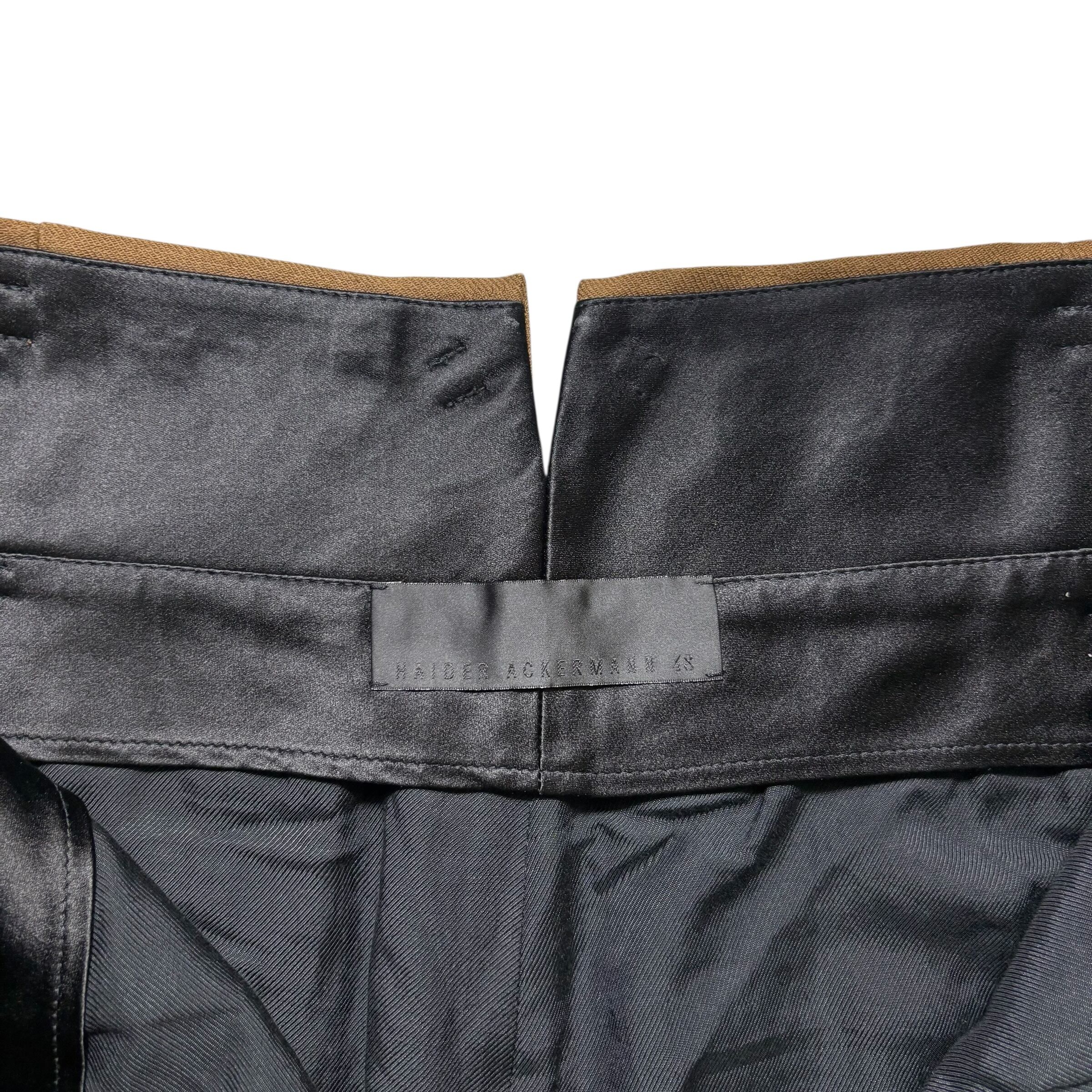 HAIDER ACKERMANN wool wide slacks | NOIR ONLINE