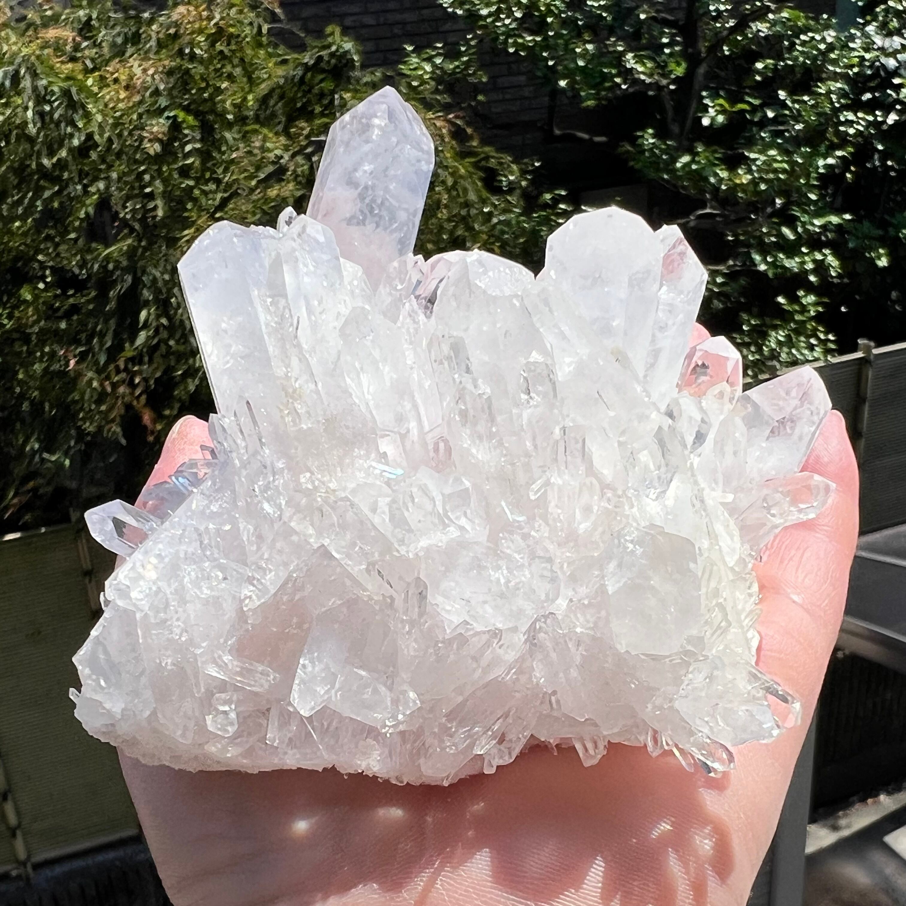 【美品✨水晶クラスター✨四川省産✨㉔486g】❤︎送料無料❤︎天然石 パワーストーン