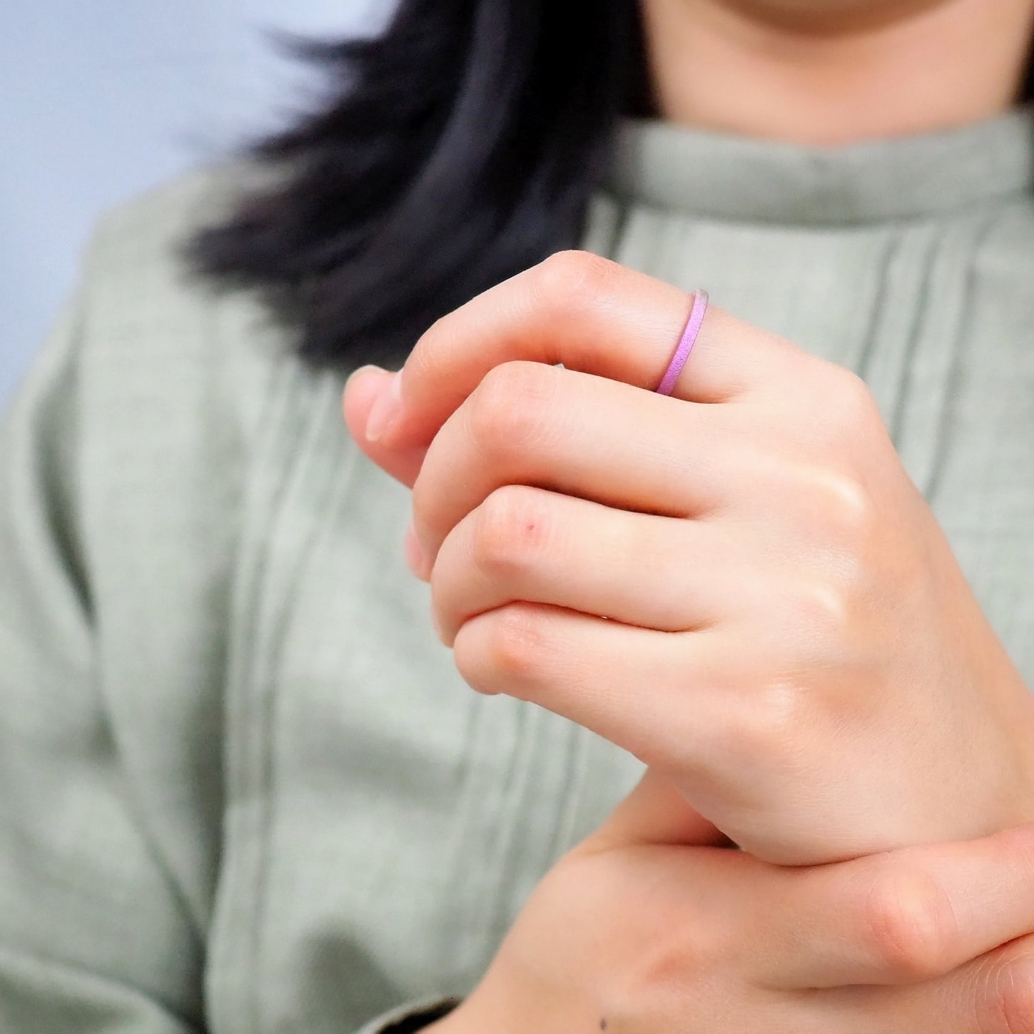 選べる10色！幅2mm チタン製フラットリング | Pay ID