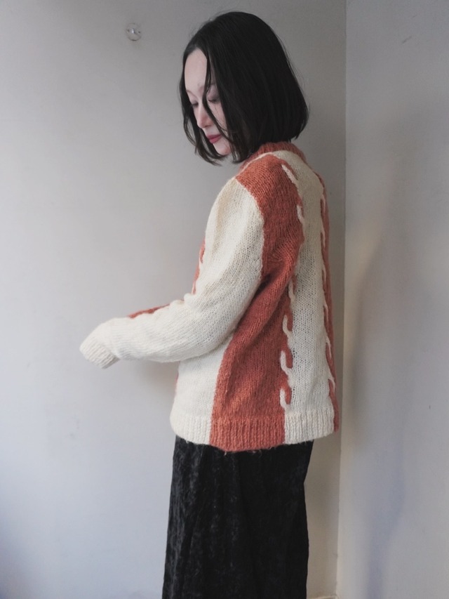 vintage design knit sweater