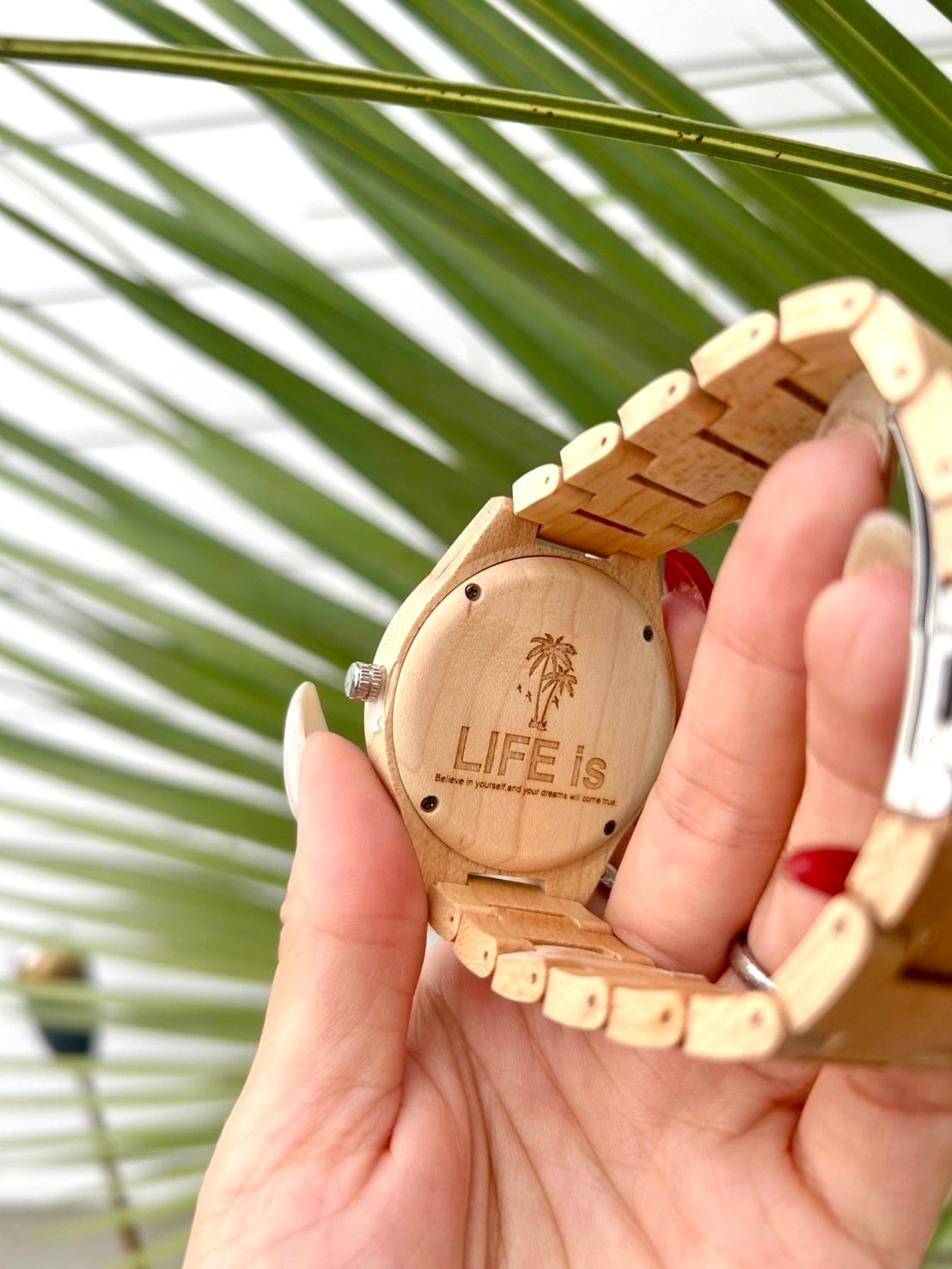 LIFE is anniversary 木製時計 Sea watch ￥13,200+tax(14,520)