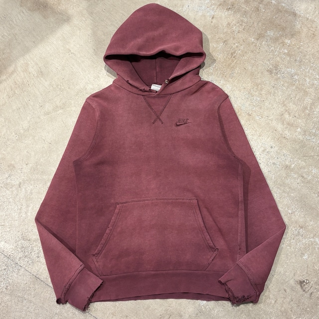 NIKE SWEAT PARKA BURGUNDY