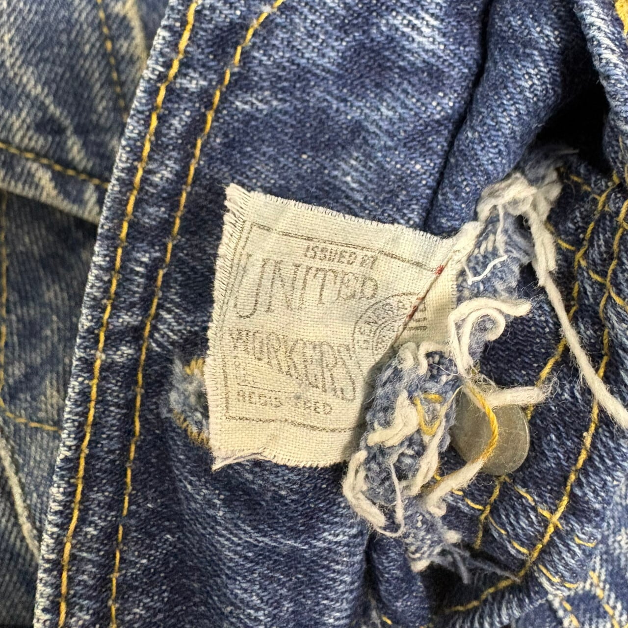kids】70年代 USA製 リー Lee 101J デニムジャケット サイズ150cm相当