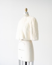 〈miu miu〉Fur coat MYV105