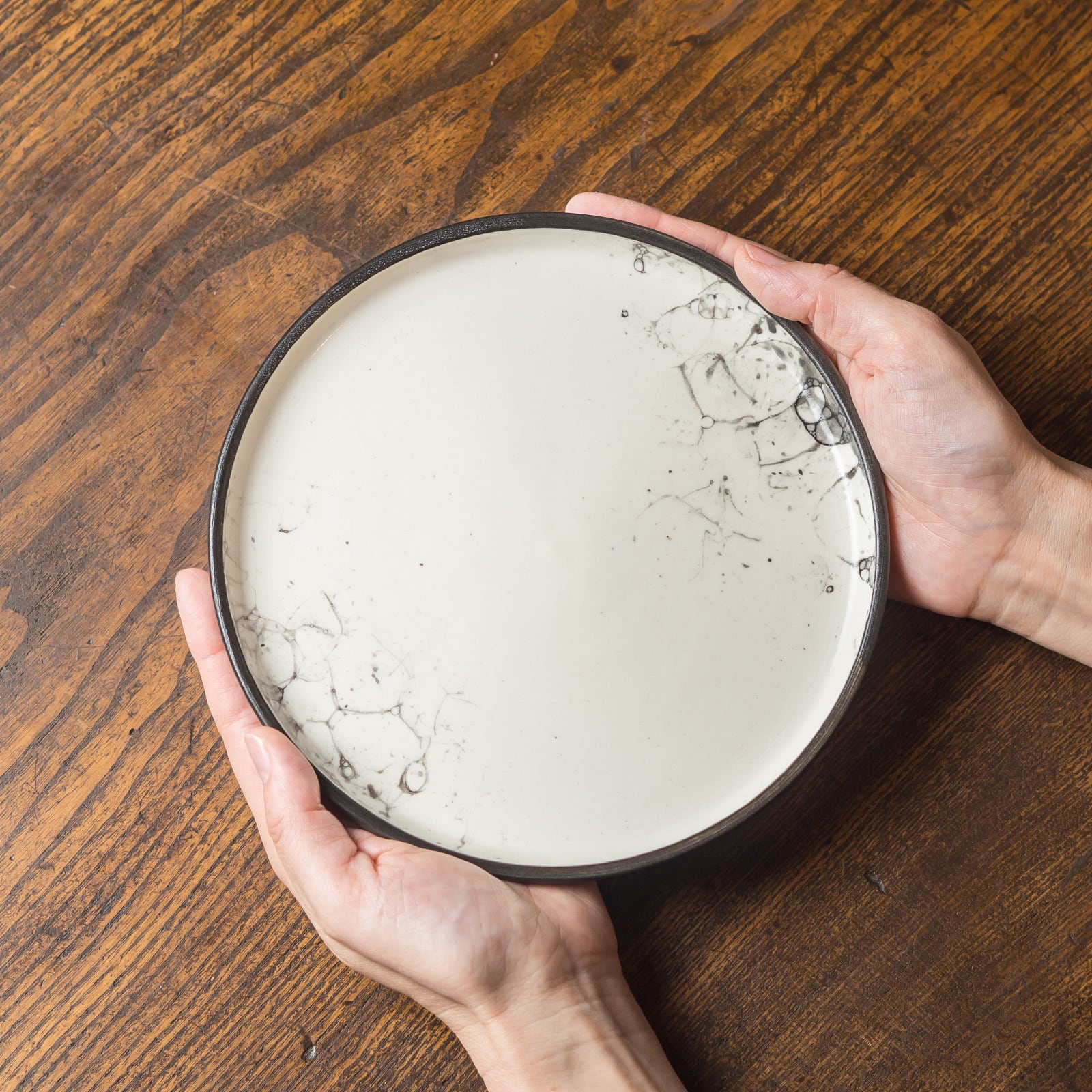 Flat Plate Kupla 18cm( 6寸皿・フラットプレート・ケーキ皿)/若生沙耶香